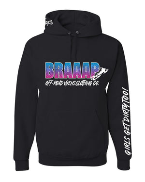 Braaapiness Pullover Hoodie - Snowmobile