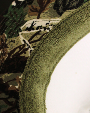 Heavy Metal Camo Flat Bill Hat