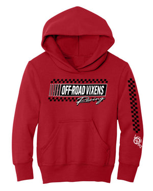Youth Fast Lane Hoodie - Red
